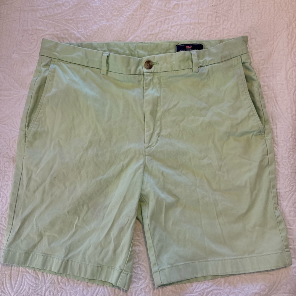 Men's Light Green Vineyard Vines Shorts